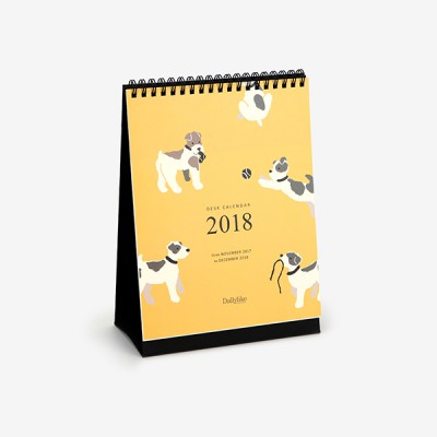 2018 Desk calendar
